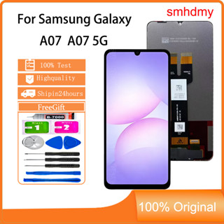Smhdmy Ori จอแสดงผลสําหรับ Samsung Galaxy A07 5G A07 เปลี่ยน…