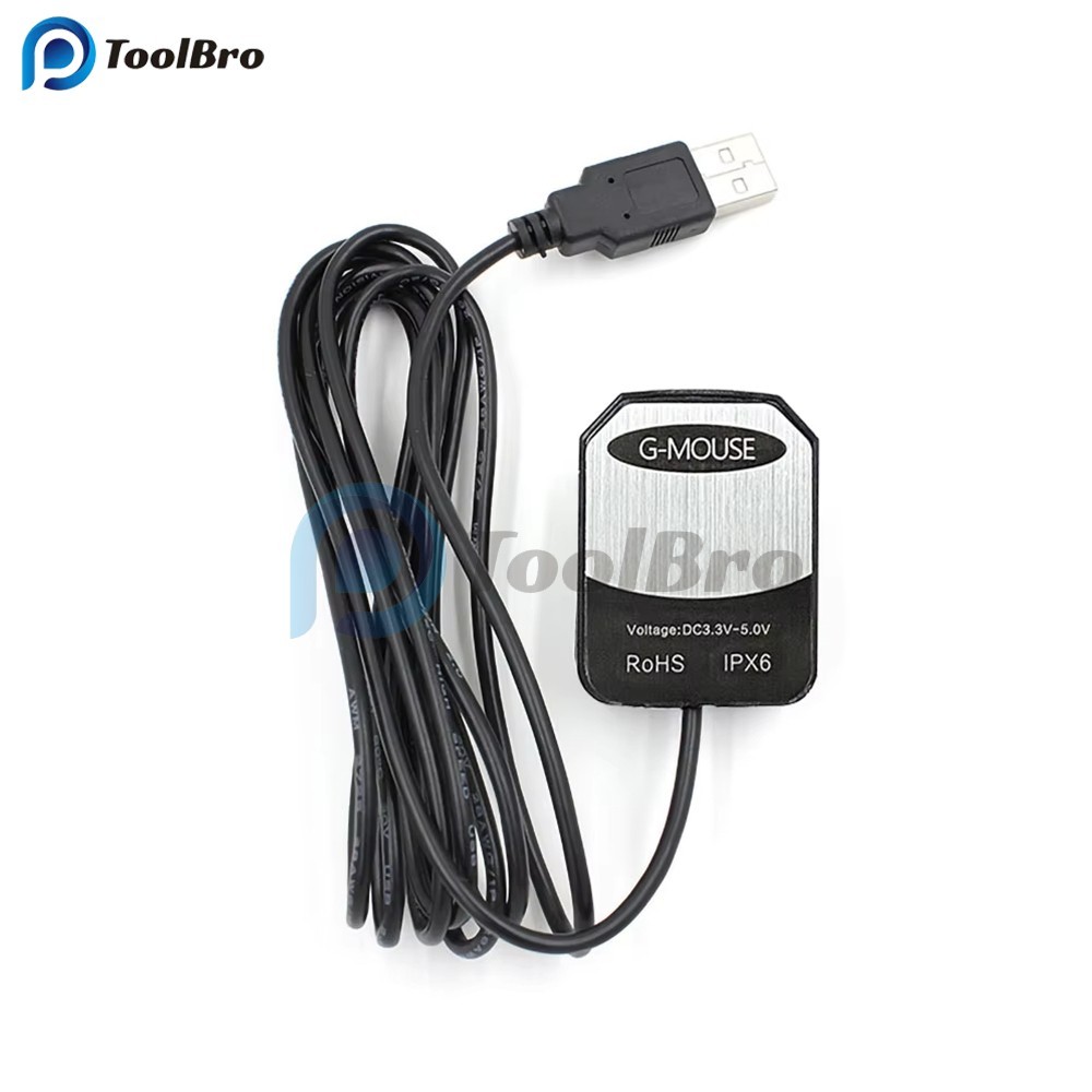 ตัวรับสัญญาณ GPS โมดูล GPS พร้อมเสาอากาศอินเทอร์เฟซ USB G เมาส์ VK-162