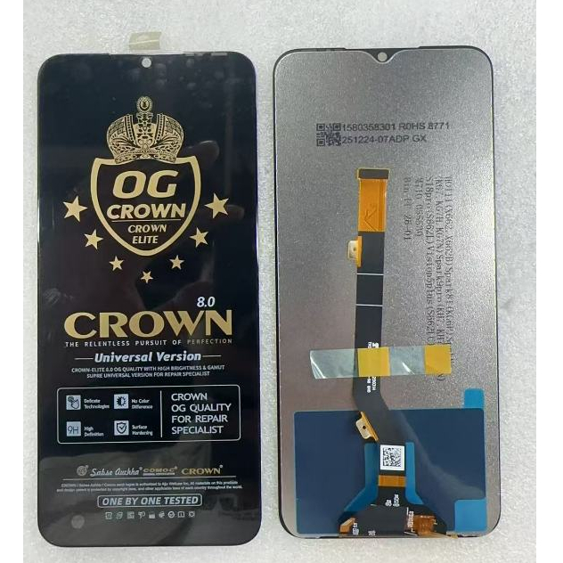 จอแสดงผล LCD สําหรับ Tecno Spark 8T 8P KG7H KG7N KG7 KG6P Touch Screen Digitizer Assembly ทดสอบ 100%