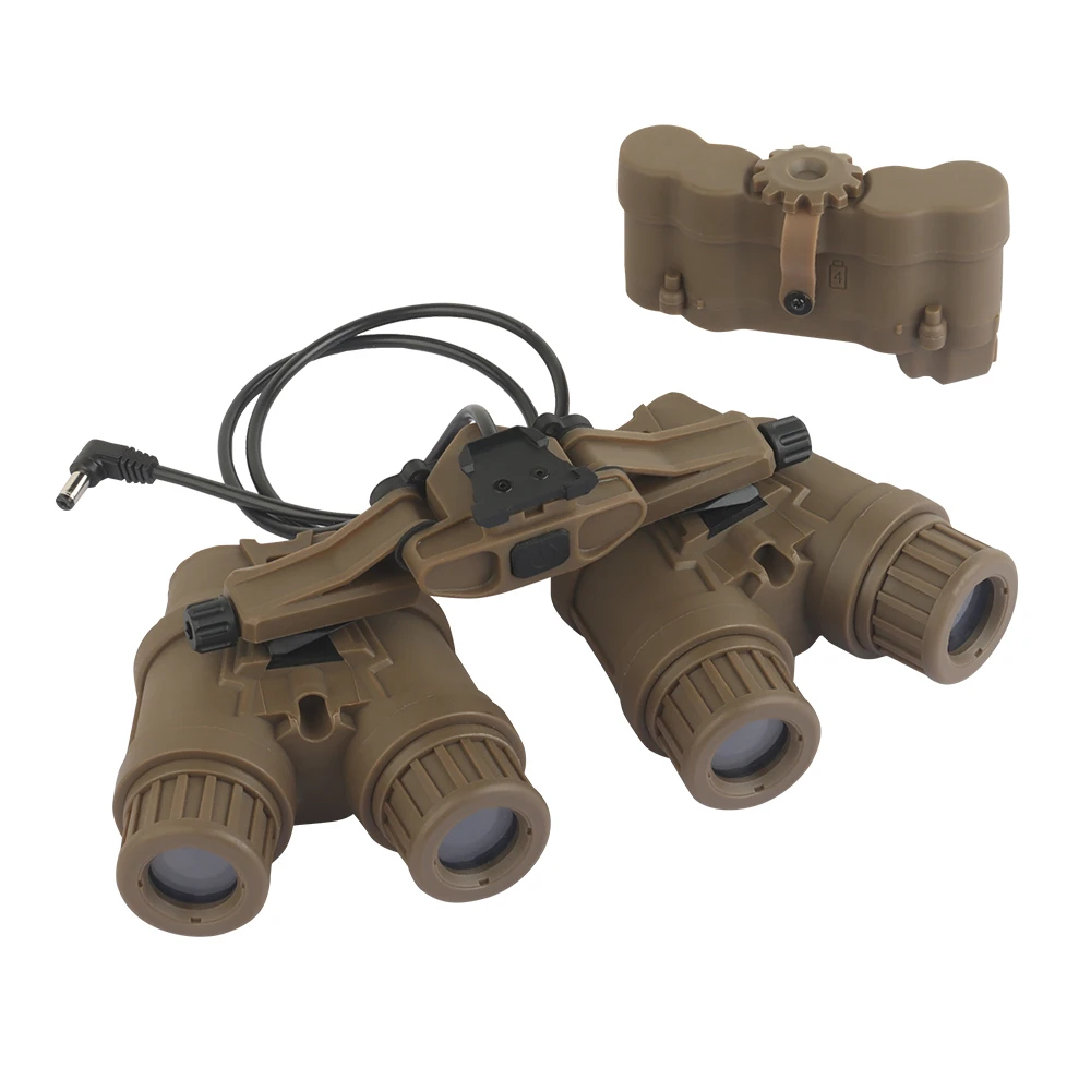 เครื่องมือคอสเพลย์ แว่น Nachtvisiere NVG แบบพกพา พร้อมโมเดลปรับได้ และส่วนประกอบตกแต่งหมวกกันน็อค ขอ