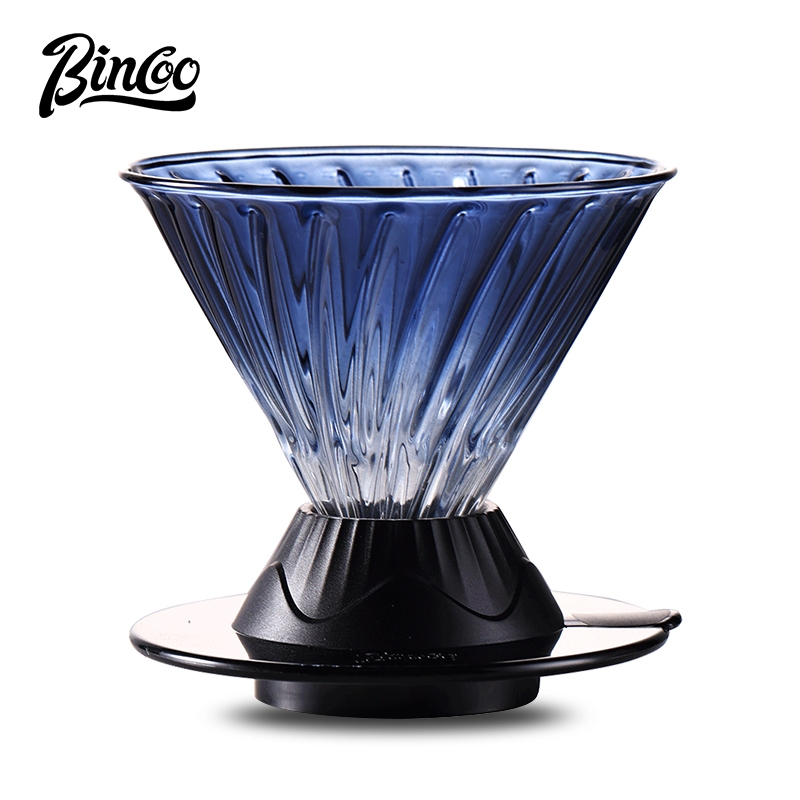 Bincoo กาแฟสมาร์ทถ้วย V60 Hand Brewing กาแฟกรองถ้วย Sharing หม้อ Hand Brewing ชุดแก้วหยดกรองถ้วย 600ML