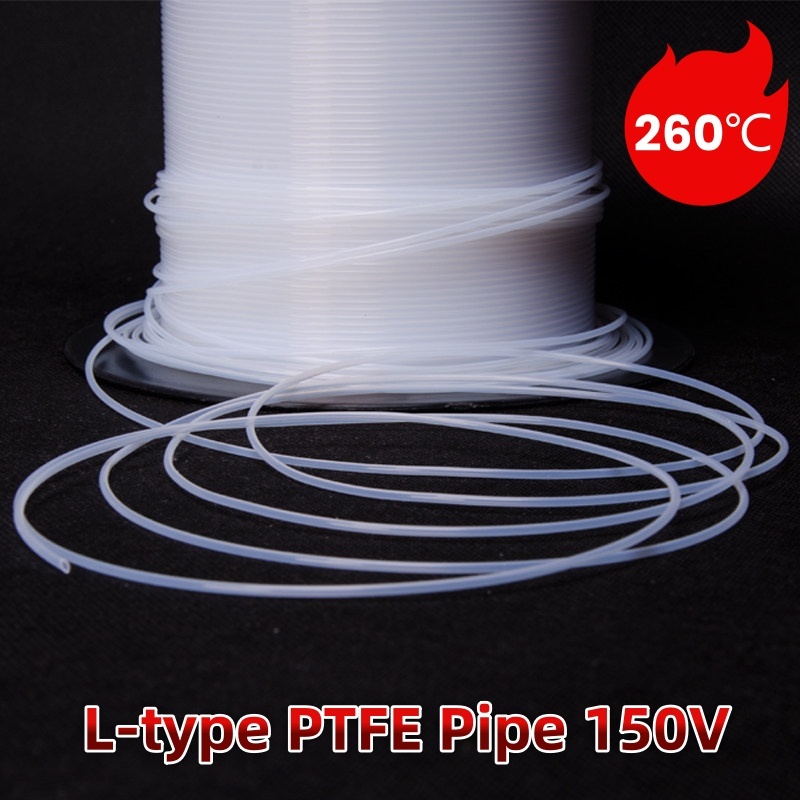 150V PTFE หลอดกึ่งโปร่งใส L-รูป PTFE Capillary Tube แก๊ส Liquid การขนส่งวาล์ว Core PTFE Tube