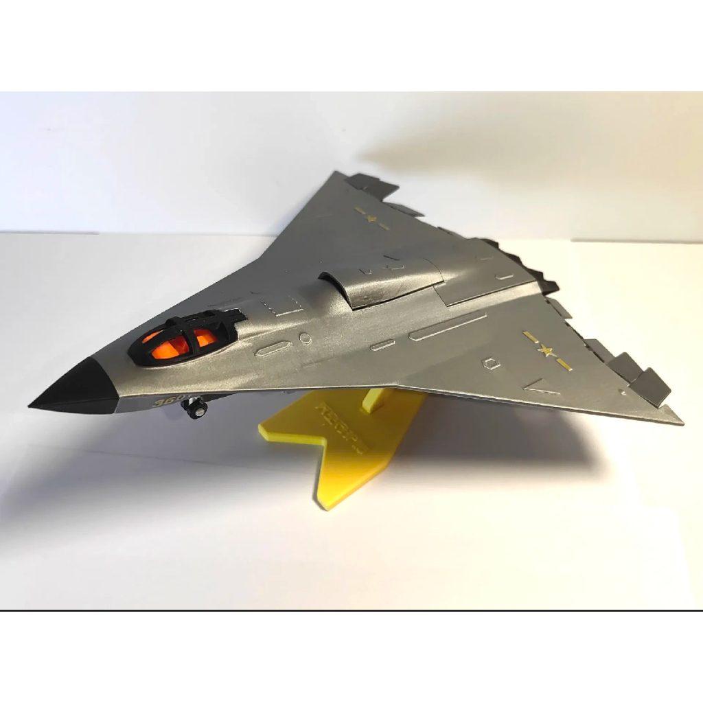 China J-36 Stealth Bomber Assembly ของเล่นเด็กของขวัญวันเกิดประกอบรุ่น