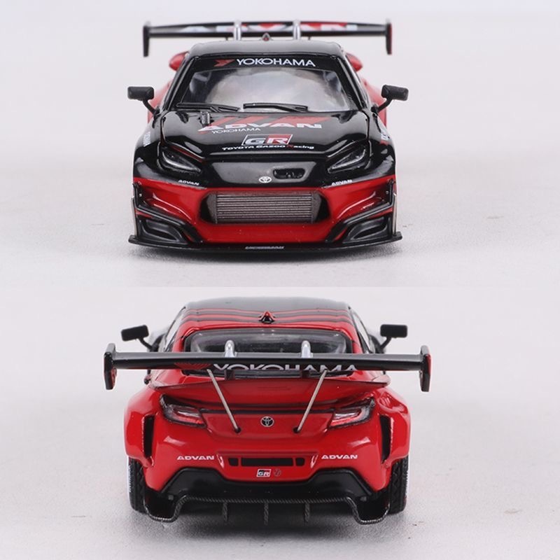 POPRACE 1: 64 Toyota GR86 Rocket Rabbit ZN8 ADVAN โมเดลรถโลหะผสมจําลอง