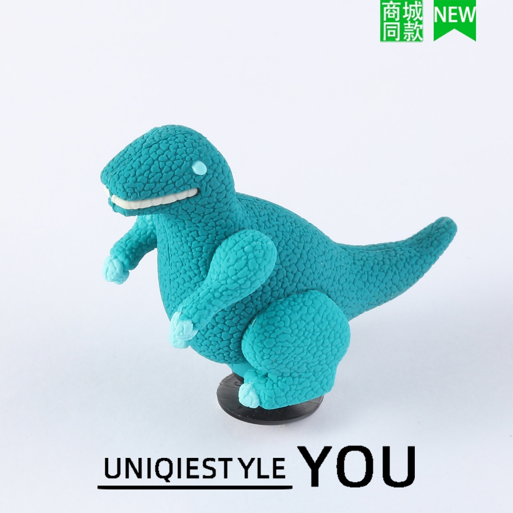 รองเท้าหัวเข็มขัดสไตล์ใหม่ ดีไซน์สามมิติดอกไม้และไดโนเสาร์ อุปกรณ์เสริม DIY ที่สามารถถอดได้