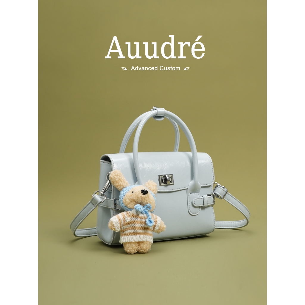 Auudre Niche Blue Handbag Commuter Crossbody Small Bag