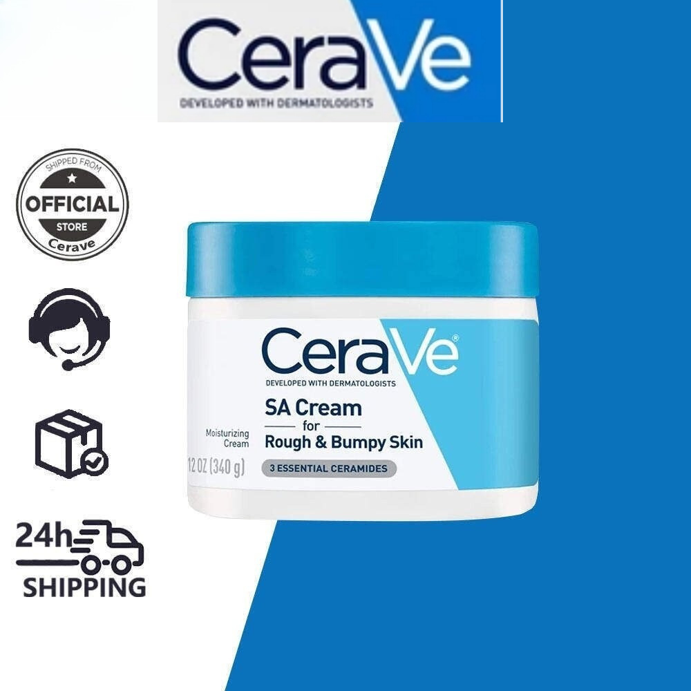 CeraVe SA Smoothing Moisturizing Hydrating repair Cream 340g