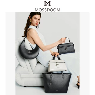 MOSSDOOM Margot Bag กระเป๋าถือผู้หญิง กระเป๋าสะพายไหล่ กระเป๋าโท้ท ความจุขนาดใหญ่ กว้างขวาง ผิวสัมผัสแบบมุก