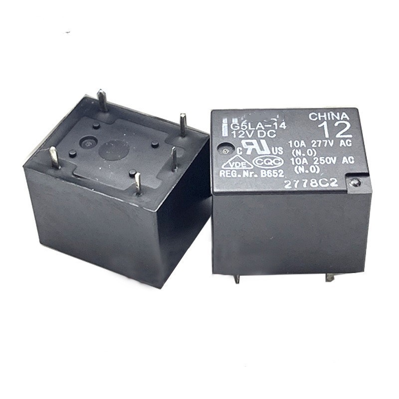 เครื่องใช้ไฟฟ้าภายในบ้าน รีเลย์ G5LA-14 5VDC 12VDC 24VDC 10A250VAC เครื่องทําน้ําอุ่นเครื่องปรับอากา