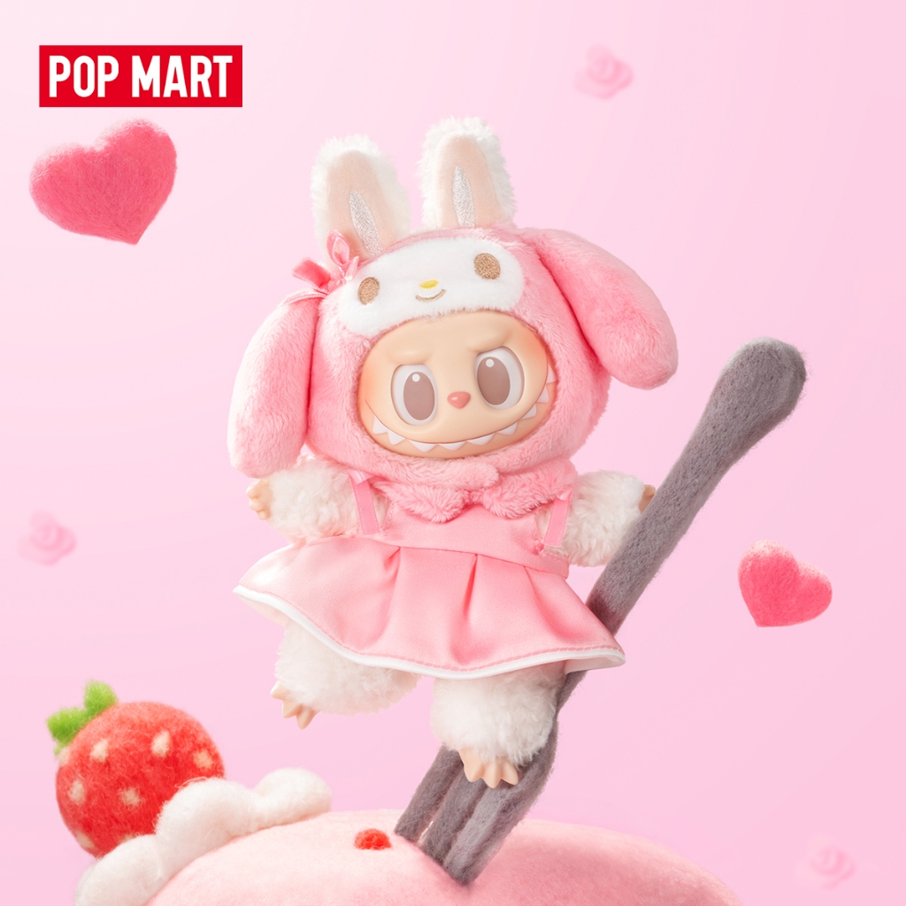 POP MART THE MONSTERS × Sanrio Characters Series-Vinyl Plush Pendant Blind Box Action Toys Figure Birthday Gift Kid Toy