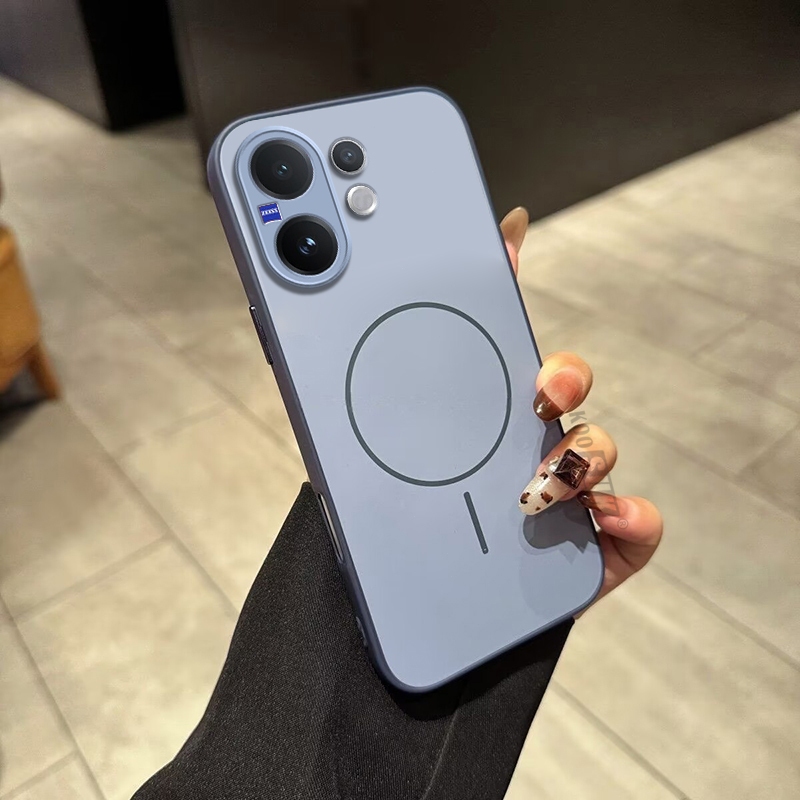 เคสโทรศัพท์บางเฉียบสําหรับVIVO T4 Pro T4X T4R T4 Lite T3 Lite T1X 4G 5G Dual-Tone Matte Finishกรณี