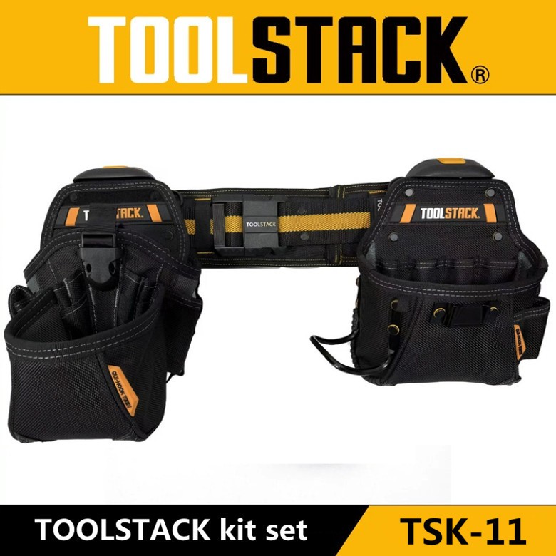 TOOLSTACK American Hard Core Quick แขวน Toolkit ชุด TSK-11 (TSK-20-LX สว่านไฟฟ้ากระเป๋า + TSK-41B เข