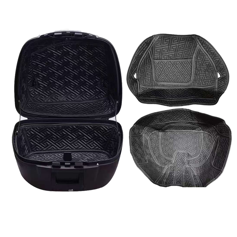 สําหรับ SHAD SH58x sh58 รถจักรยานยนต์หางกล่องด้านบน Trunk Cargo Liner ฝาครอบ PU หนังหมวกกันน็อค Prot