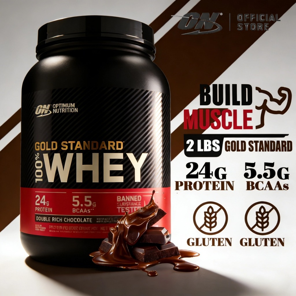 ON Optimum Nutrition Gold Standard เวย์โปรตีน 100% [2LBS/5LBS]