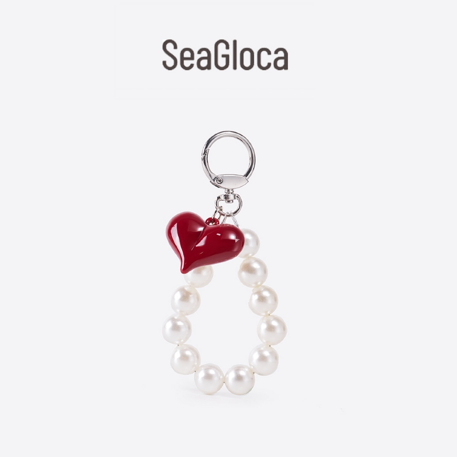 Seagloca ไข่มุกหอมขนาดเล็ก Candy Bow Key Chain จี้กระเป๋าถือตกแต่งจี้กระเป๋าเป้สะพายหลังจี้ของขวัญ 45