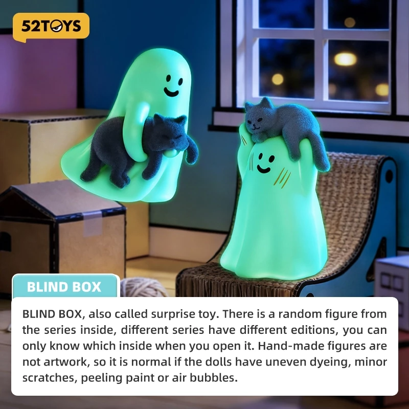 52TOYS Ghody - Behold My Cat Series Blind Box Figure Toy（Whole Set） thumbnail 3