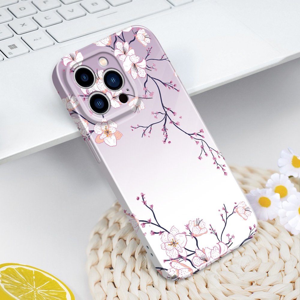 เคสโทรศัพท์สําหรับ IPhone 14 13 Pro Max Mini Pretty Wintersweet Film Hard Cover