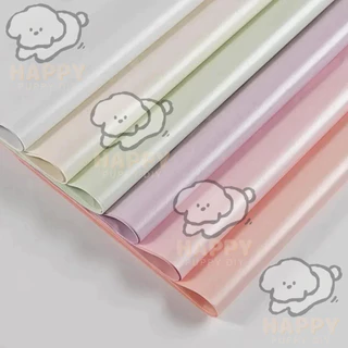 กระดาษห่อช่อดอกไม้ สีไข่มุก สามารถทำให้ยับได้สวยงาม ขนาด 50*70 ซม 20 แผ่น/แพ็ค รับตกแต่งเทศกาล หรือห่อช่อดอกไม้