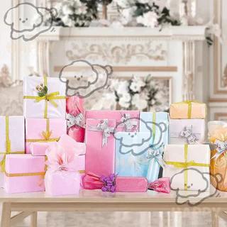 กระดาษห่อช่อดอกไม้ สีไข่มุก สามารถทำให้ยับได้สวยงาม ขนาด 50*70 ซม 20 แผ่น/แพ็ค รับตกแต่งเทศกาล หรือห่อช่อดอกไม้