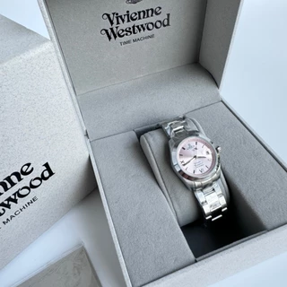 Vivienne Pink Dial Ladies Watch ข้อเสนอพิเศษ