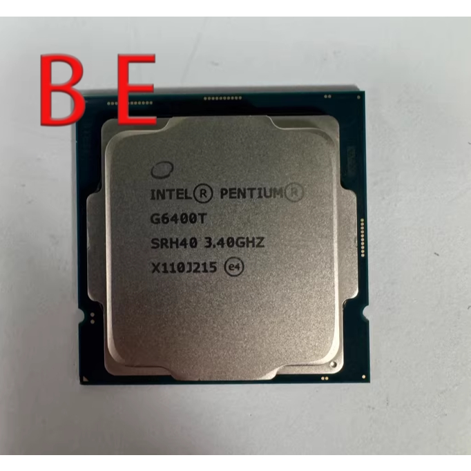 10Th Gen Pentium G6400T LGA1200 โปรเซสเซอร์ CPU Dual Core SRH40 3.40GHz