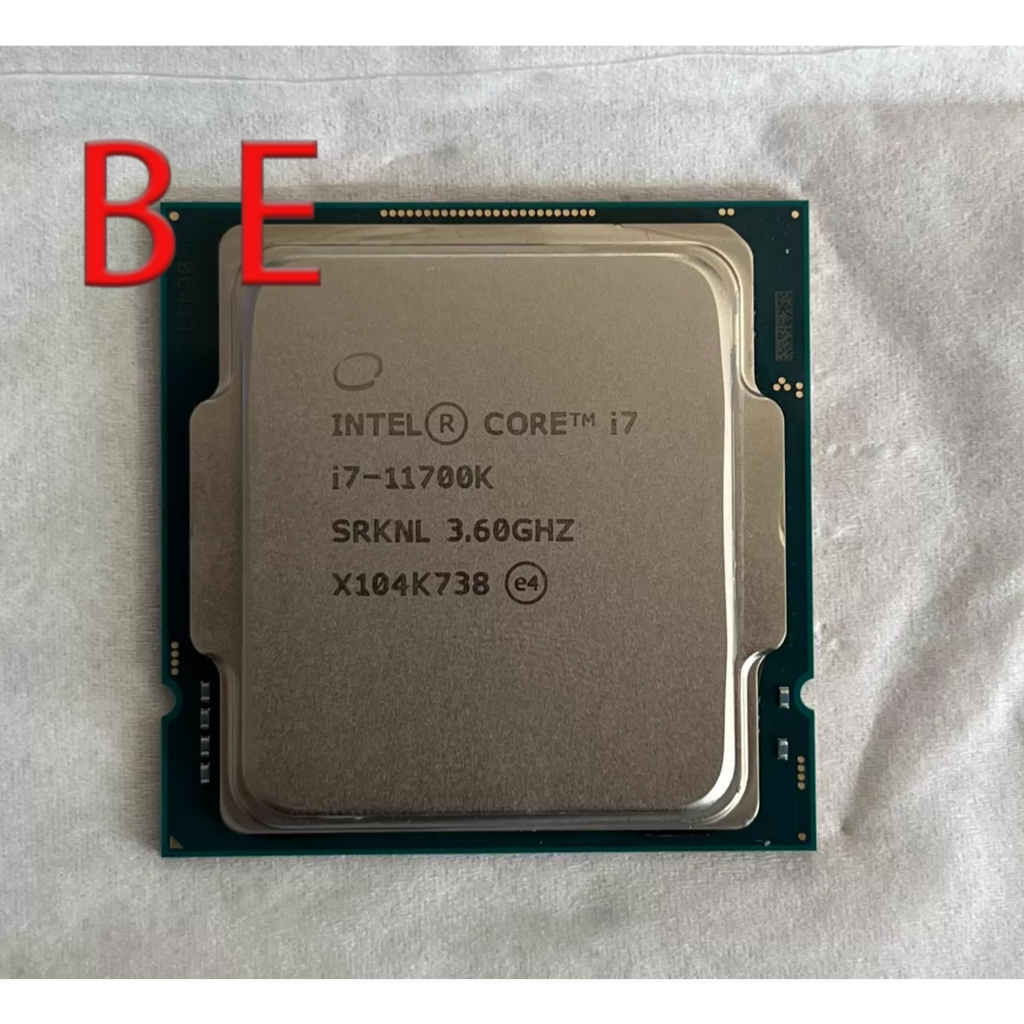 11Th Gen Core i7-11700K LGA 1200 โปรเซสเซอร์ CPU 8-Core 125W เดสก์ท็อป 3.6 GHz