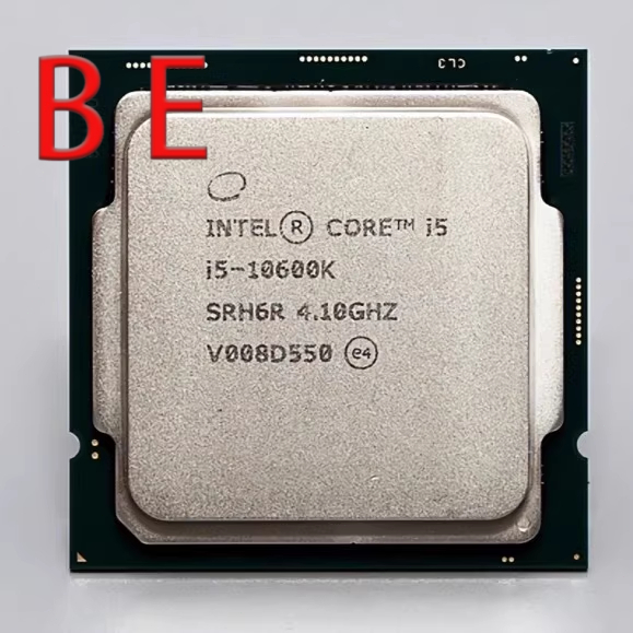 10Th Gen Core I5-10600k LGA 1200 เดสก์ท็อป CPU 4.1Ghz โปรเซสเซอร์หกคอร์