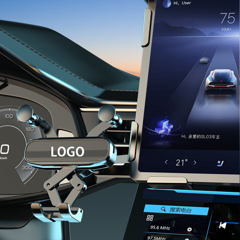 Leapmotor ที่วางโทรศัพท์ในรถยนต์พลังงานใหม่ที่วางโทรศัพท์หน้าจอคอนโซลกลางเหมาะสําหรับจอหนา {5mm-18mm} ราคา ถูกที่สุด ดีลบีเคเค แกลเลอรีภาพที่ 3