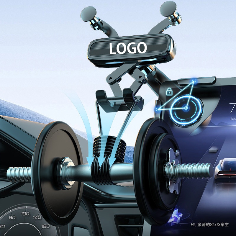 Leapmotor ที่วางโทรศัพท์ในรถยนต์พลังงานใหม่ที่วางโทรศัพท์หน้าจอคอนโซลกลางเหมาะสําหรับจอหนา {5mm-18mm} ราคา ถูกที่สุด ดีลบีเคเค แกลเลอรีภาพที่ 4