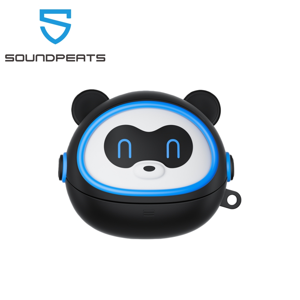 SoundPEATS Q3 pro เคสป้องกัน Panda ที่กําหนดเอง (เคสเท่านั้น, ไม่มี EARBUDS)