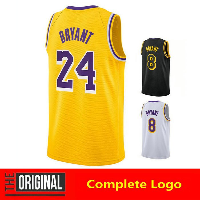 เสื้อบาสเก็ตบอลใหม่ Kobe Bryant Jersey Black Mamba