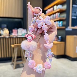 ใหม่เดิมสาวหัวใจการ์ตูนลูกขนกรณีโทรศัพท์โซ่กล้องแขวนตกแต่งมื…