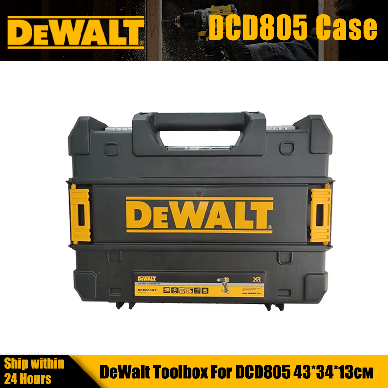 DEWALT DCD805 Case Power Tools Box 43*34*13cm