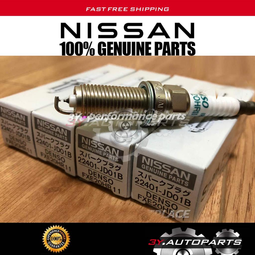 Nissan ของแท้ [ 22401-JD01B ] (@4pcs) TEANA J32 V6 (2.5cc) ,MURANO V6 (2.5cc/3.5cc) IRIDIUM SPARK PL