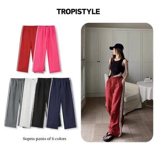 Baggy Sportspants.Street dance pants.P.E pants. Comfortable look high and skinny trousers fabric umbrella cargo pants elastic waist drawstring clothing,Christmas Sale,Gift.
