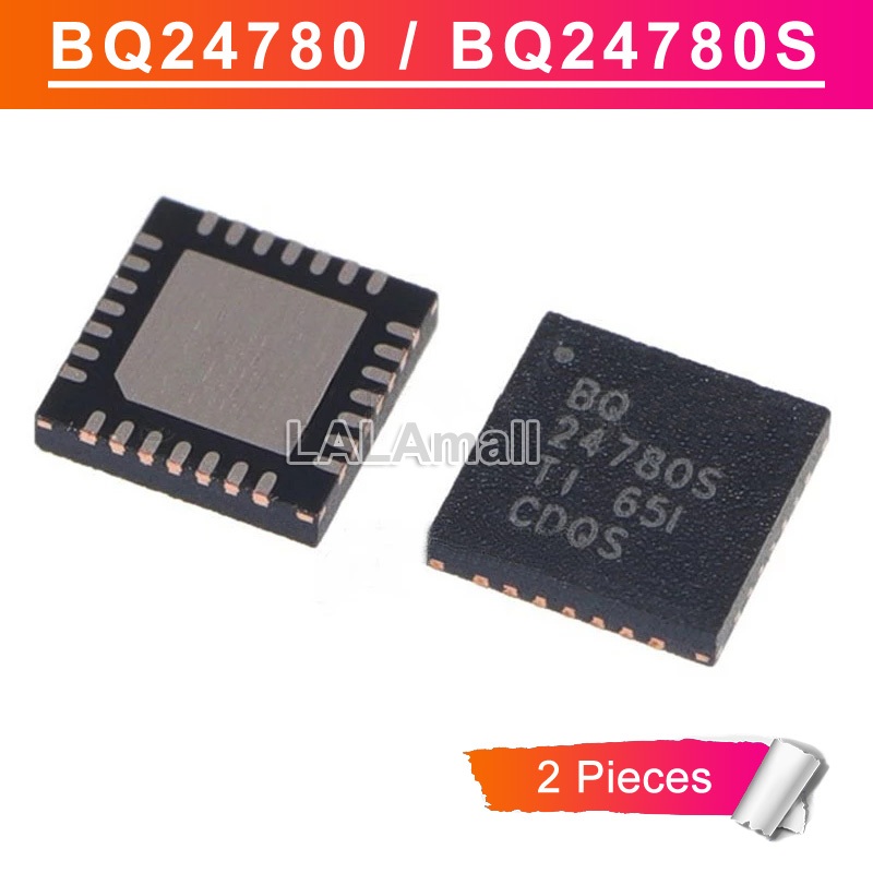 2 ชิ้น/ล็อต BQ24780 BQ24780S BQ 24780 24780S WQFN-28 QFN ชาร์จคอนโทรลเลอร์ชิป IC ใหม่เดิม
