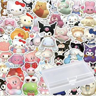 สติ๊กเกอร์การ์ตูนการ์ตูน 100/200 แผ่น ทําเอง สติ๊กเกอร์กันน้ําตกแต่งโน๊ตบุ๊คกระเป๋าโทรศัพท์มือถือ, เหมาะสําหรับเด็ก