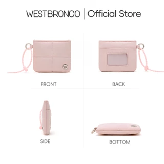 WESTBRONCO ยิปโซ (Gypso) – พร้อมสายคล้องข้อมือ กระเป๋าสตางค์บุนุ่มลายควิลท์ แบบไม่มีซิป ที่ใส่บัตรพร้อมฝาปิดแม่เหล็ก และพวงกุญแจ น้ำหนักเบามากกกก เหมาะสำหรับใช้ในชีวิตประจำวัน