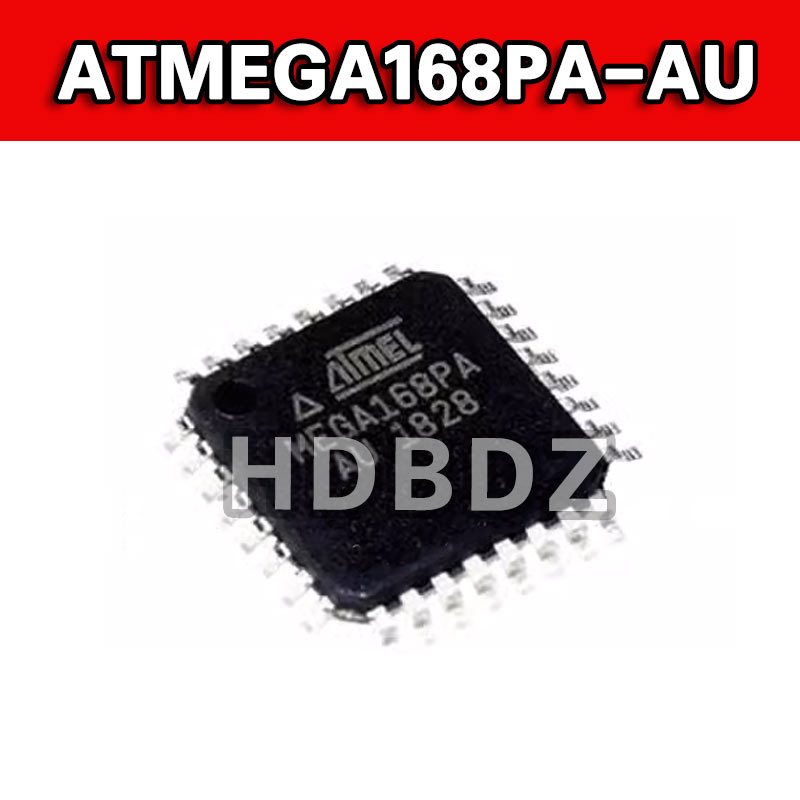 ATMEGA168PA-AU  TQFP-32 MEGA168PA 16K AVR ชิปไมโครคอนโทรลเลอร์ IC SMD MCU