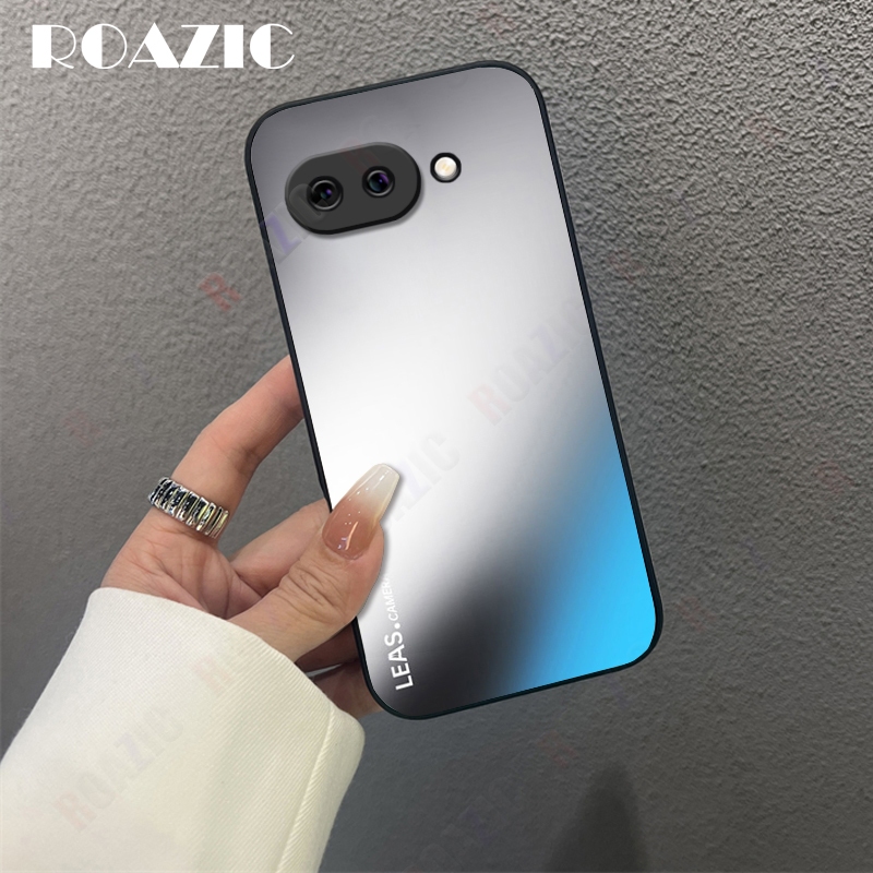 AG Matte Case ใช้งานร่วมกับ Google Pixel 10A ความงามกันกระแทกพร้อมเลนส์ป้องกัน Frosted PC Hard โทรศั