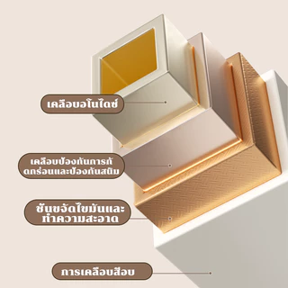 MoreNice ชั้นวางของแคบ 4 ชั้น แบบเข้ามุม ติดตั้งง่าย ไม่ต้องใช้เครื่องมือ สำหรับห้องครัวและห้องน้ำ