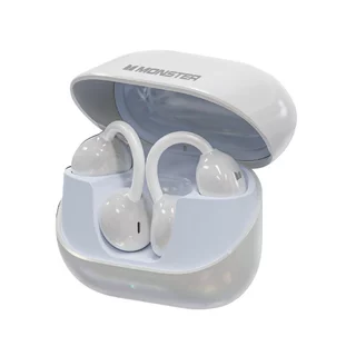 Monster AC235 หูฟังบลูทูธหูฟังไร้สายพร้อมไดรเวอร์ 13 มม. และเวลาเล่น 32 ชม. พร้อมเสียงไฮไฟแอพ AI