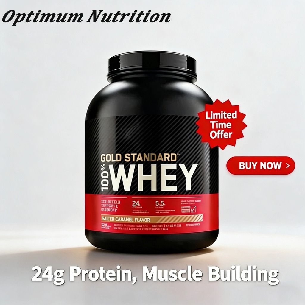 Optimum Nutrition Gold Standard เวย์โปรตีน 100% [2LBS/5LBS]
