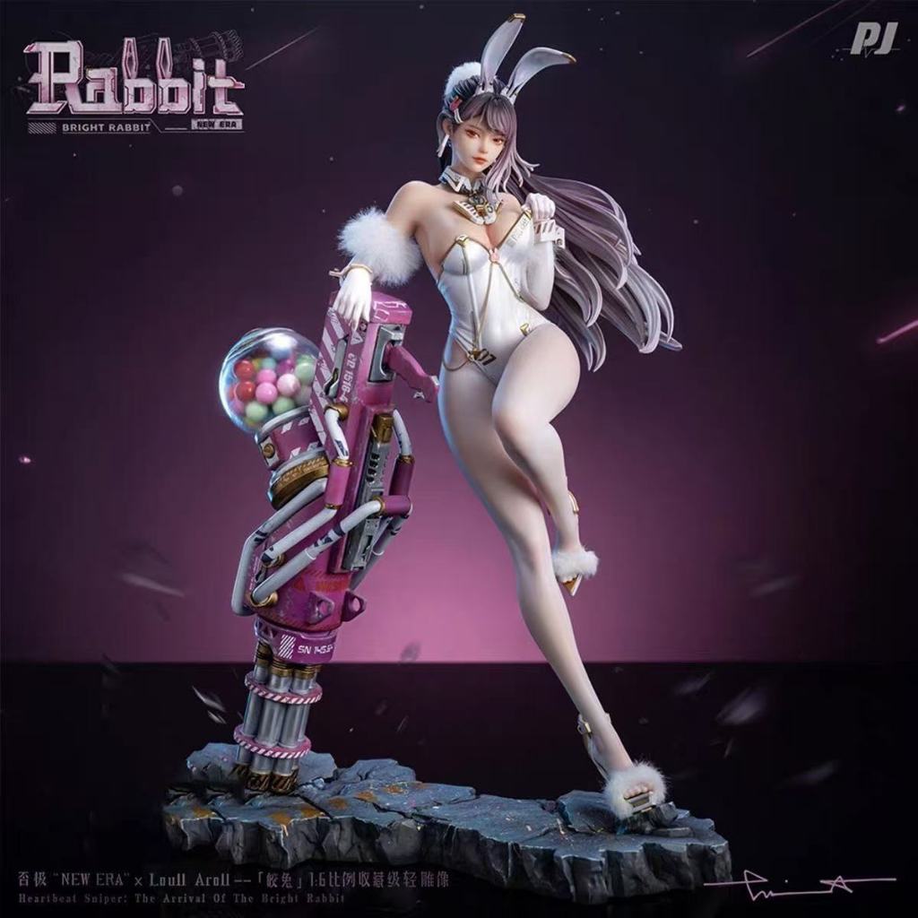 ไม่ว่าจะมาก PIJI New Era loull Bright Rabbit Figure Model Toy รูปปั้นจํากัด