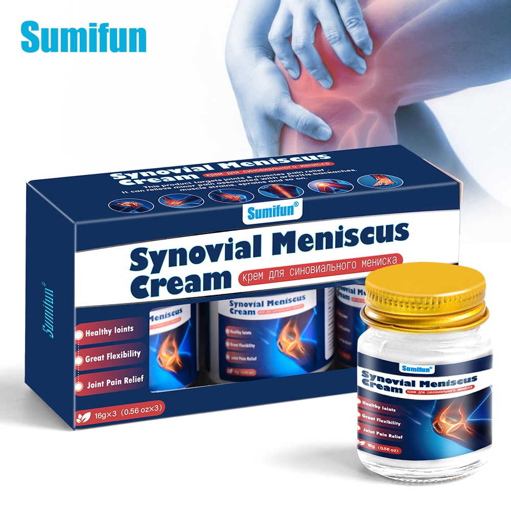 3 ชิ้น/กล่อง Synovitis ครีมเข่า Joint Meniscus Relief Soft Ointment