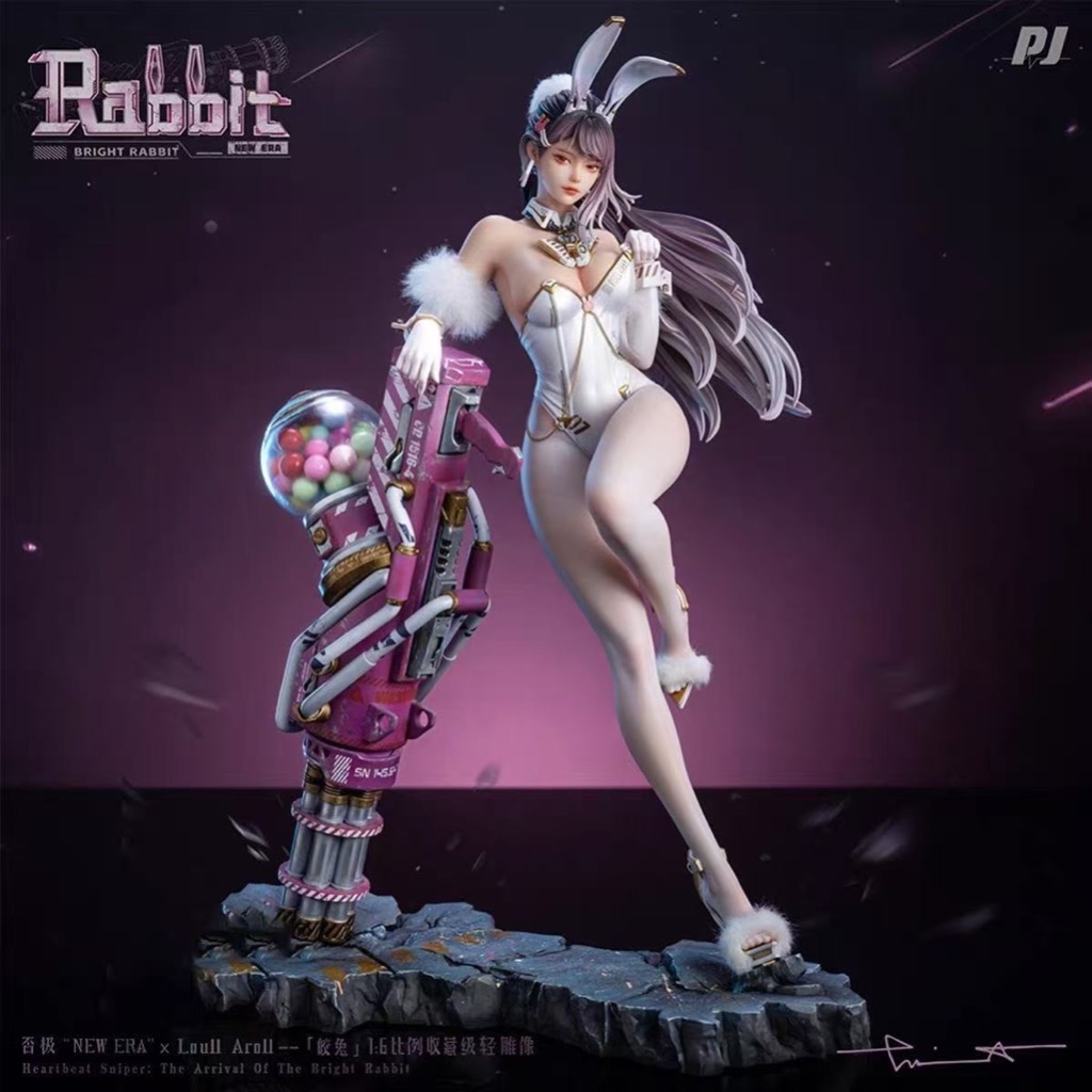 ไม่ว่าจะมาก PIJI New Era loull Bright Rabbit Figure Model Toy รูปปั้นจํากัด
