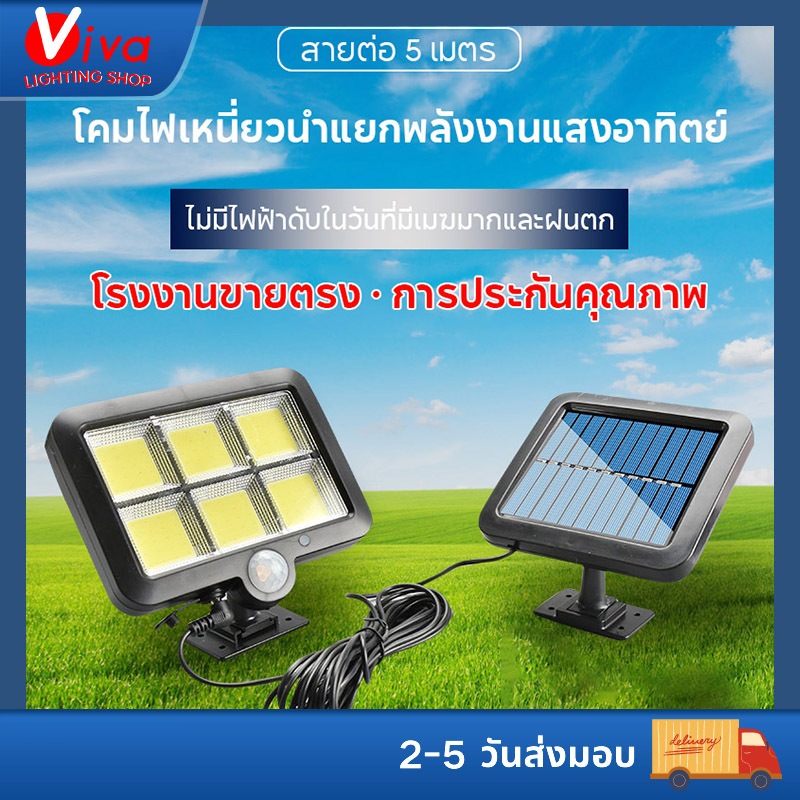 พลังงานแสงอาทิตย์ led โคมไฟเหนี่ยวนำพลังงานแสงอาทิตย์แบบแยกส่วน โคมไฟติดผนังกลางแจ้งสำหรับบ้าน โคมไฟสนาม ถนนชนบท