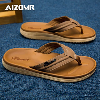 AIZOMR รองเท้าผู้ชาย รองเท้าแตะชาย วัสดุ EVA การรองรับส่วนโค้ง คุณภาพสูง สไตล์ลำลอง รุ่น A2251