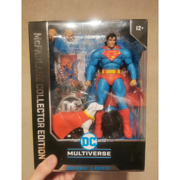 McFarlane Collectors Series Superman Returns Superman & Little Krypton Action Figure