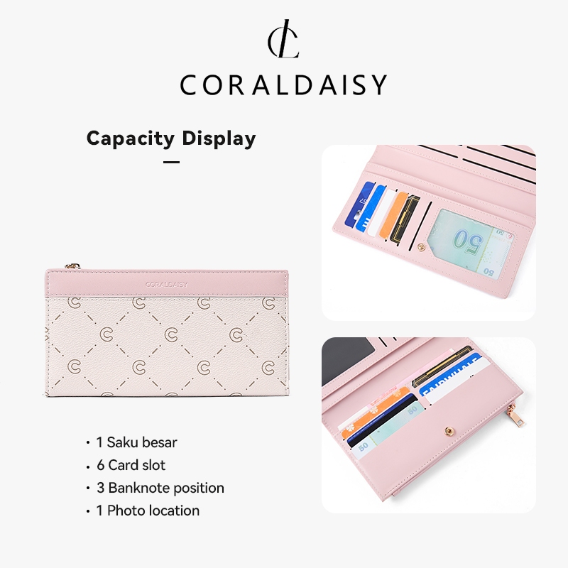 CORALDAISY محفظة طويلة بإبزيم 2026 — صورة 6